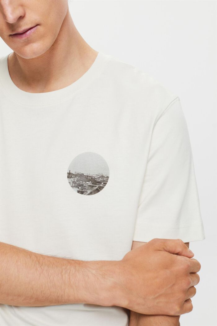 T-Shirt mit Print auf Vorder- und Rückseite