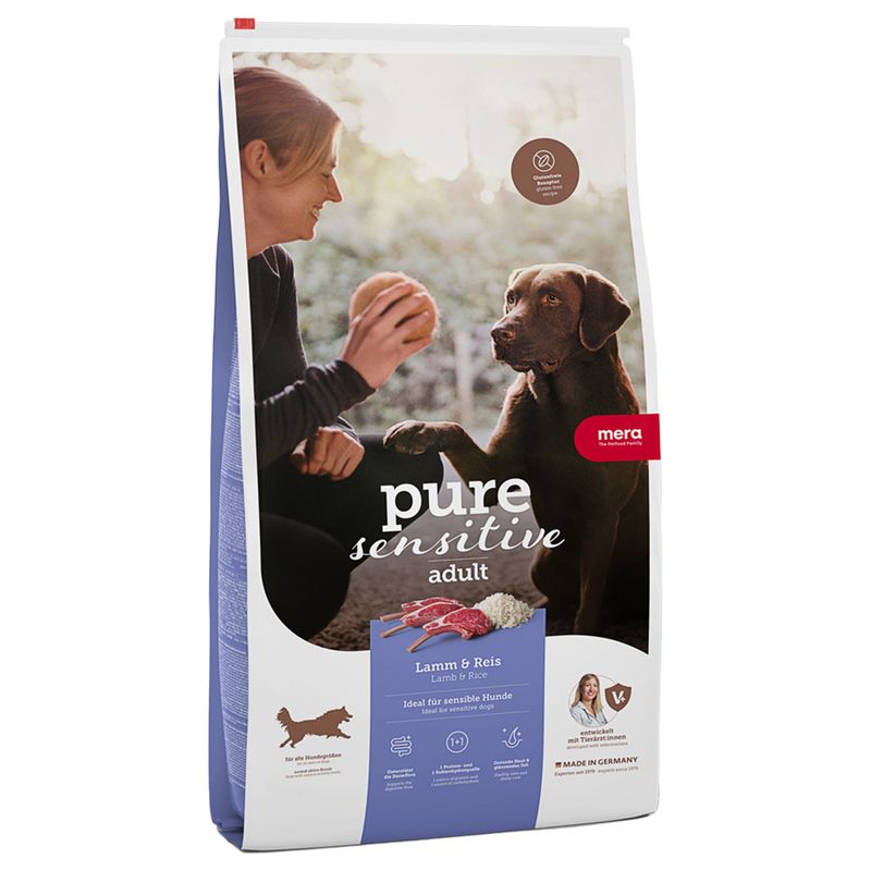 mera pure sensitive Adult Lamm & Reis zu TOP-Preisen | bitiba %