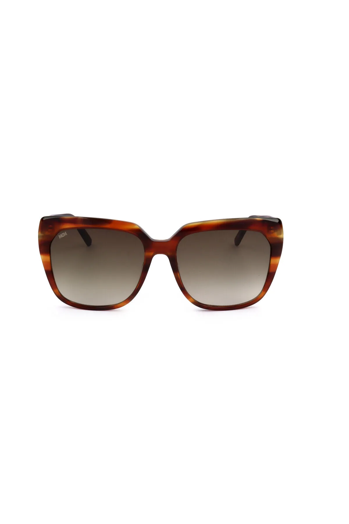 MCM  Sonnenbrille Damen/Mädchen GESTREIFT COGNAC