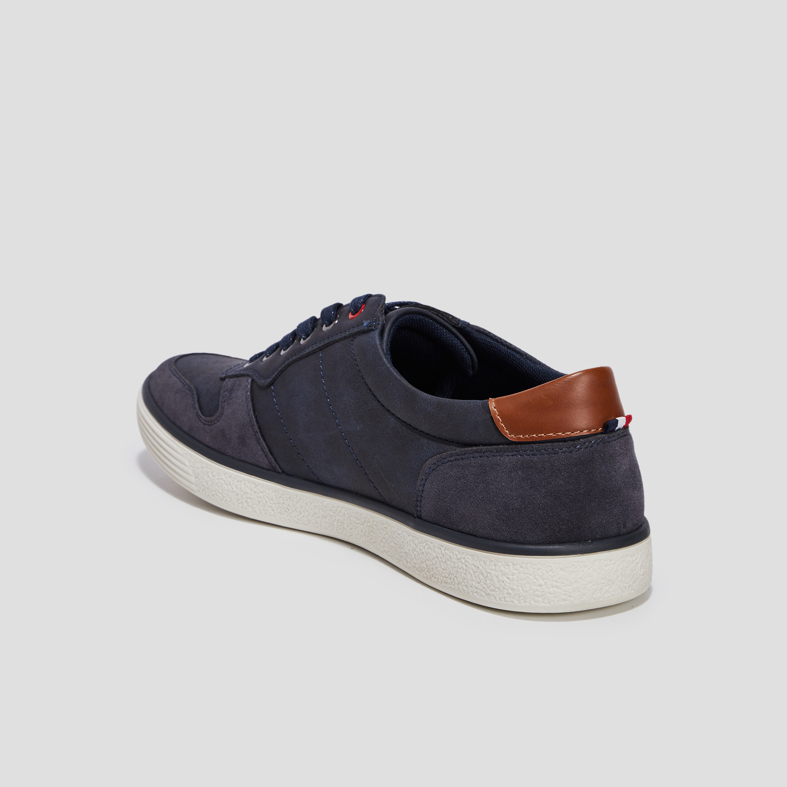 Tennis à lacets Creeks bleu marine homme | La Halle