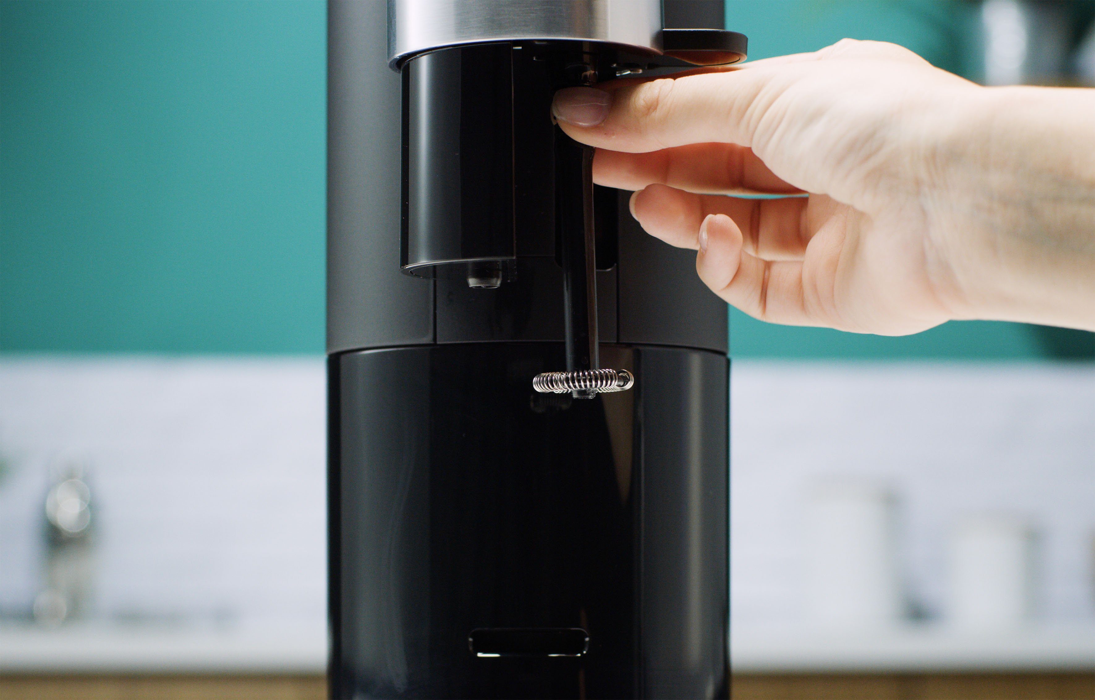 Nespresso Kapselmaschine XN8908 Atelier von Krups, Wassertank: 1 L, 19 Bar Druck, inkl. Nespresso Glastasse + Kapseln