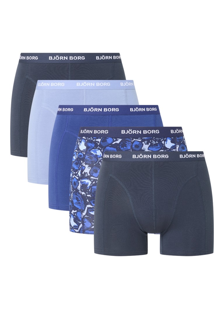 Björn Borg Boxer shorts with logo band in 5-pack