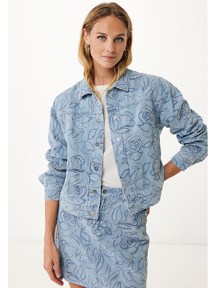Mexx Jeansjacke in Hellblau günstig kaufen