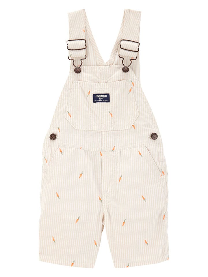 OshKosh Latzhose in Creme günstig kaufen