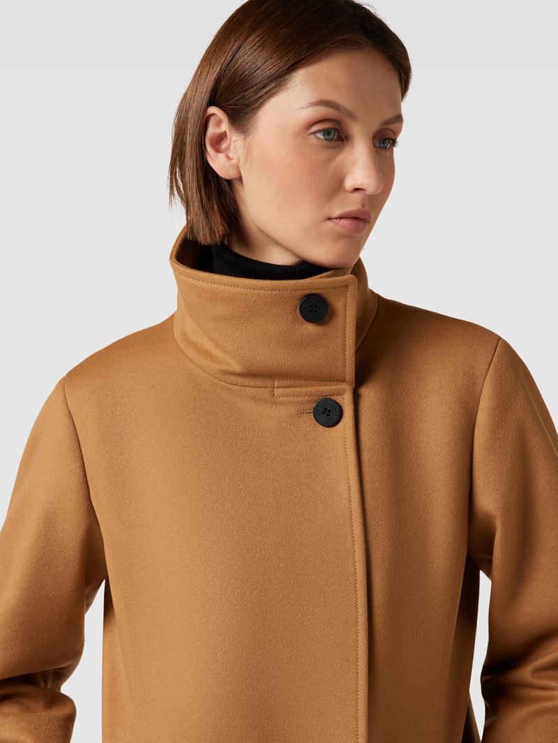 Mantel mit Kaschmir-Anteil Modell 'MORINNA' in camel