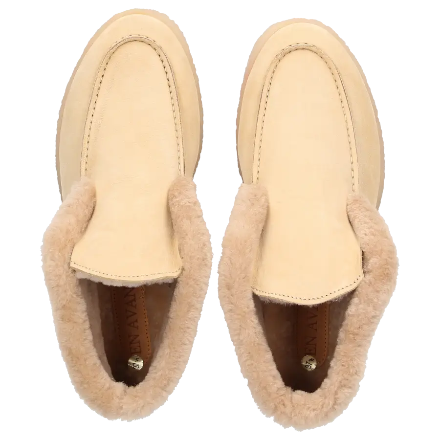 EN AVANT - Stiefeletten D0320006-618 Nubukleder - beige