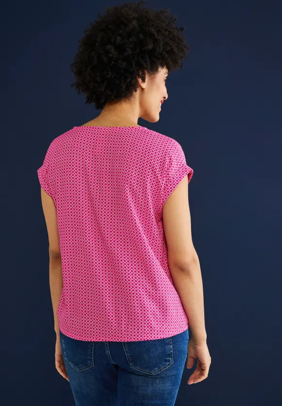 Street One Bluse mit Minimalmuster