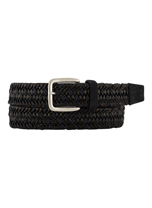 BOGGI MILANO, braun-navy, Breite ca. 3,5 cm