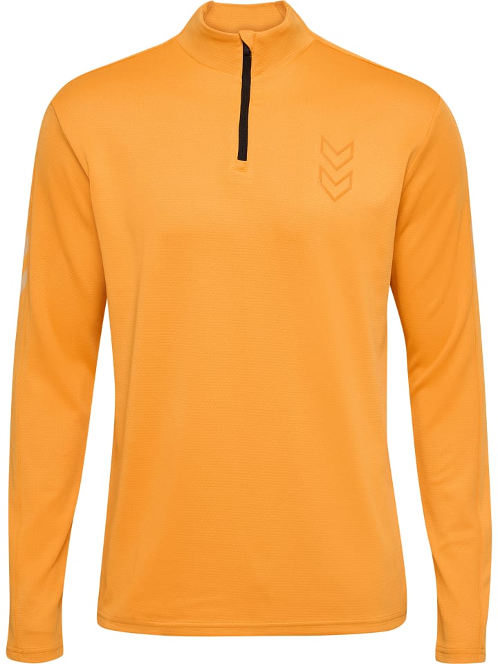 Hummel Hummel Halbreißverschluss Jacke Hmlactive Herren in BLAZING ORANGE günstig kaufen