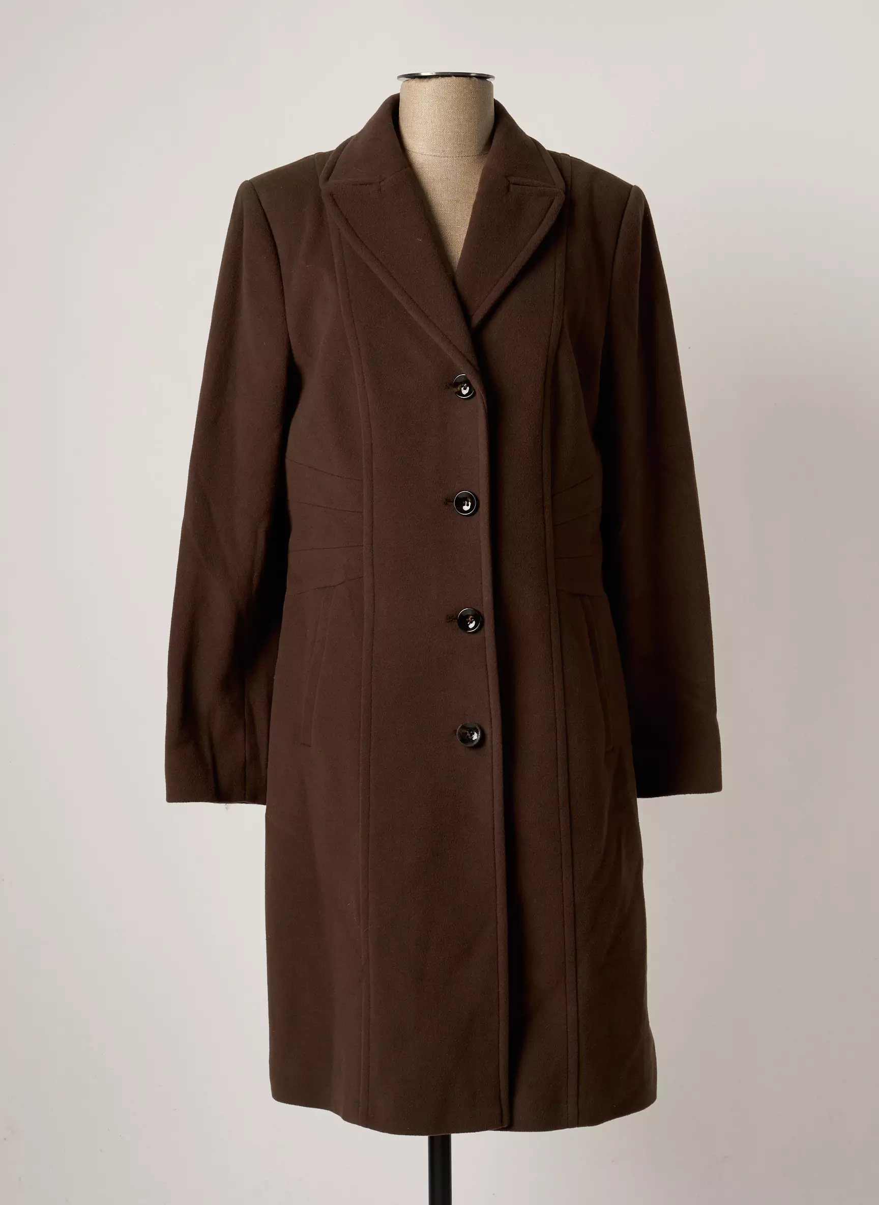 Concept K Robes Mi Longues Femme couleur marron