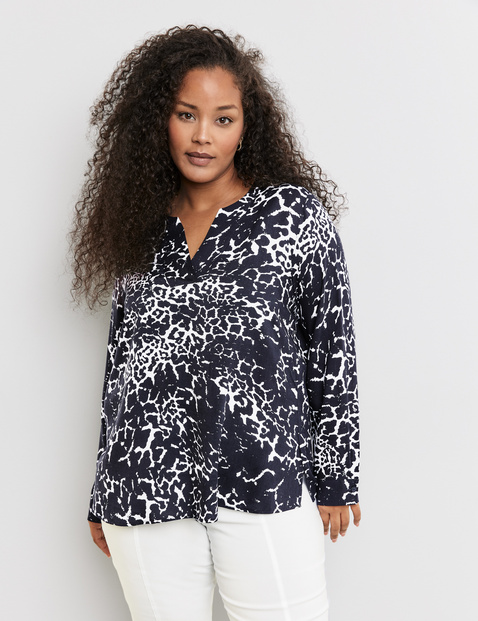 Tunika mit Allover-Print