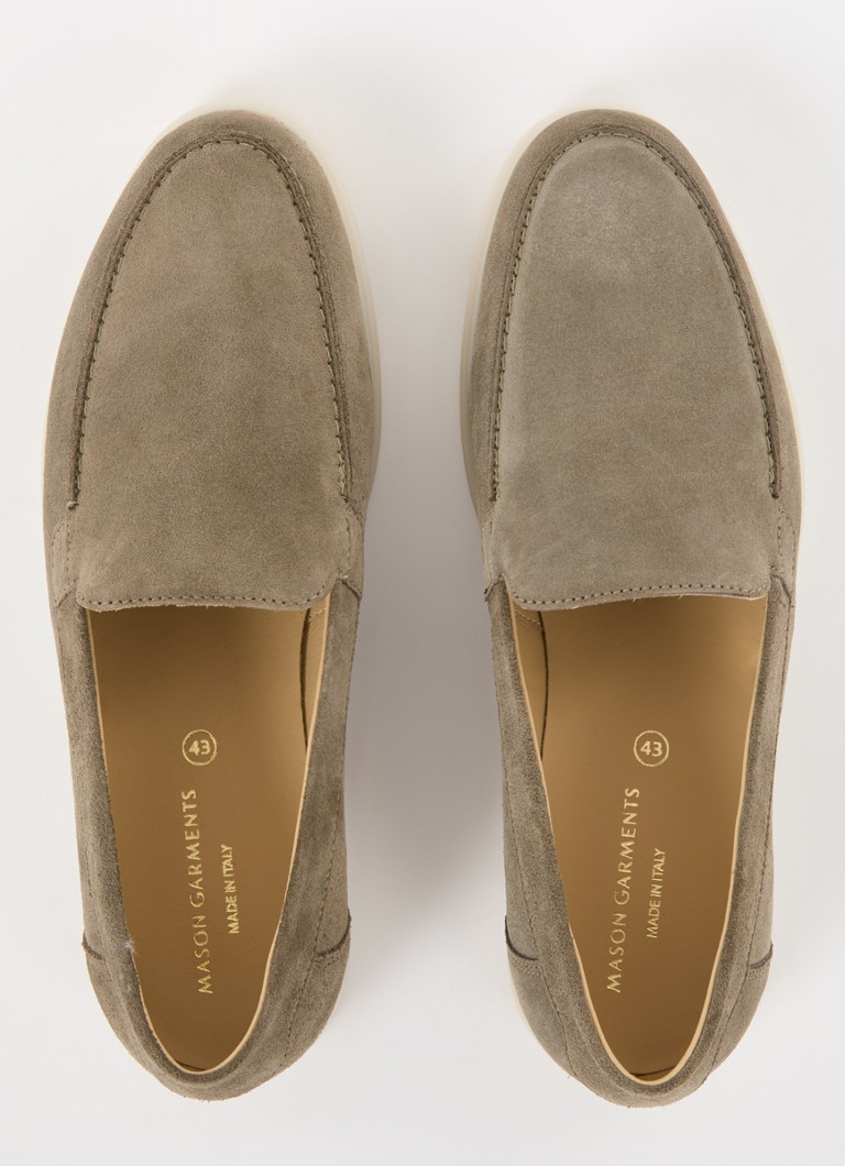 Mason Garments Amalfi -mokkanahkaiset slip-on-kengät