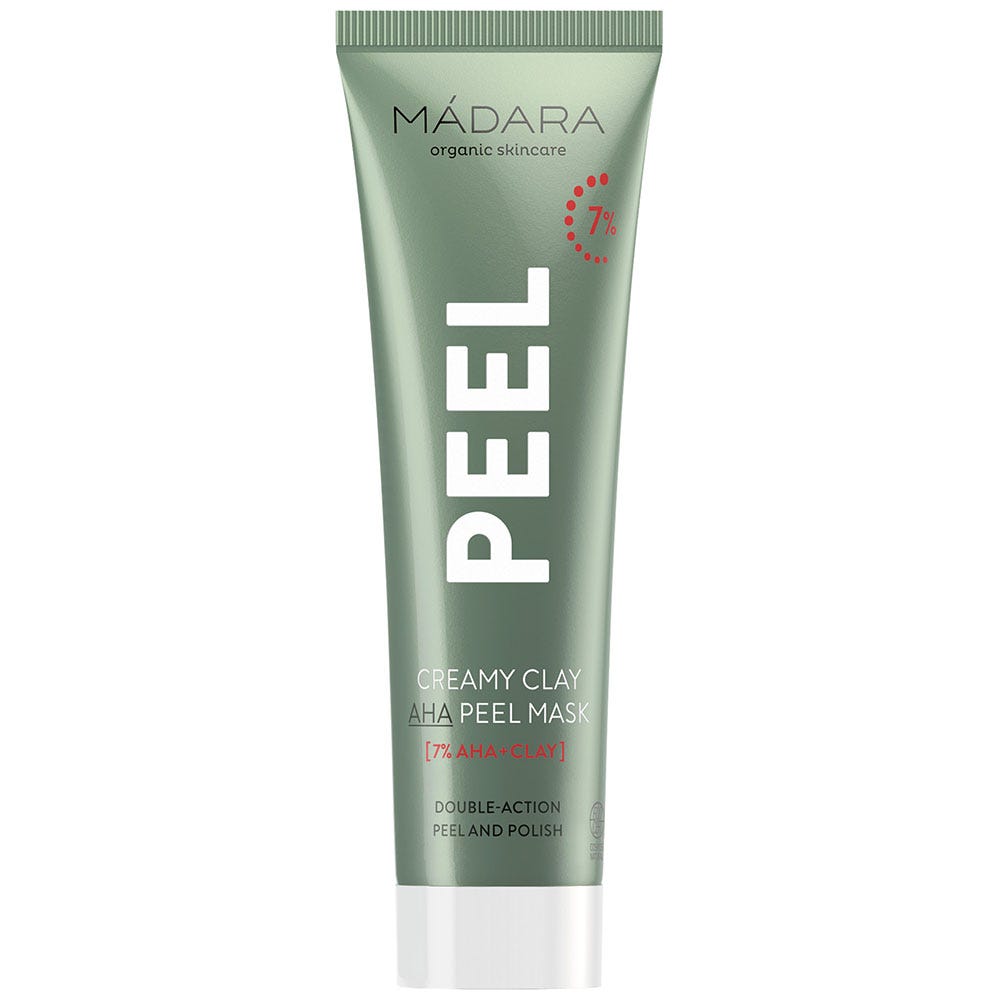 MÁDARA Peel Creamy Clay AHA Peeling Maske 7 % 60 ml