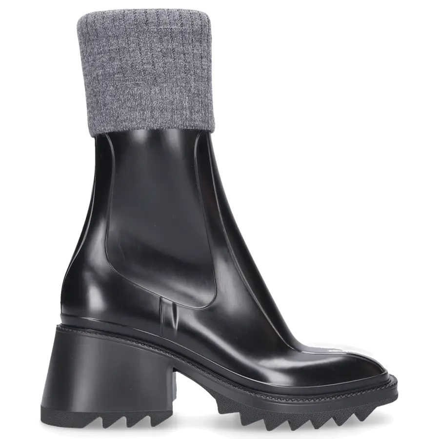 Chloé - Gummistiefel BETTY PVC - schwarz