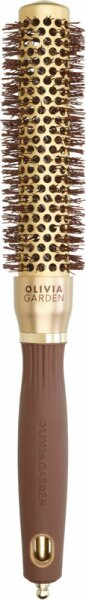 Olivia Garden Expert Blowout Speed Wavy Bristles Gold & Brown Rundbürste
