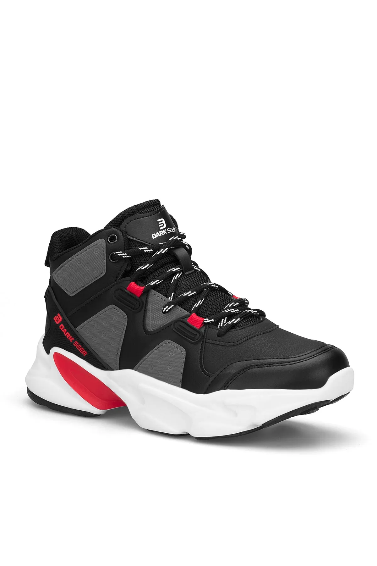 DARK SEER  Schwarz-weißer Unisex-Sneaker