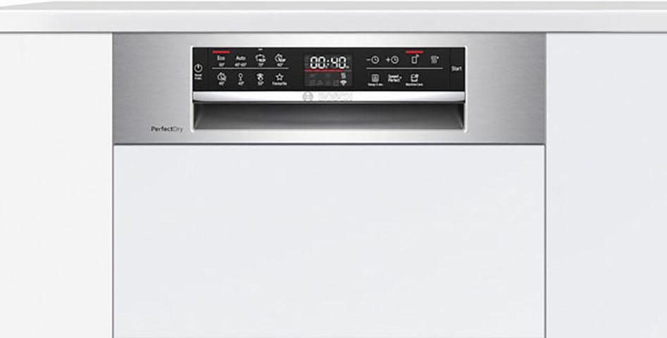 BOSCH teilintegrierbarer Geschirrspüler Serie 6, SPI6YMS17E, 10 Maßgedecke