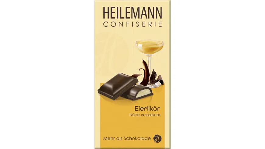 Heilemann Eierlikör-Trüffel in Edelbitter-Schokolade 100 g
