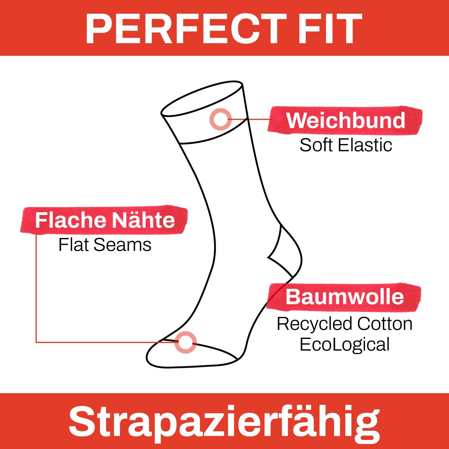 Chili Lifestyle Strümpfe Geschenkbox Rainbow, 6 Paar, für Damen und Herren, Baumwolle