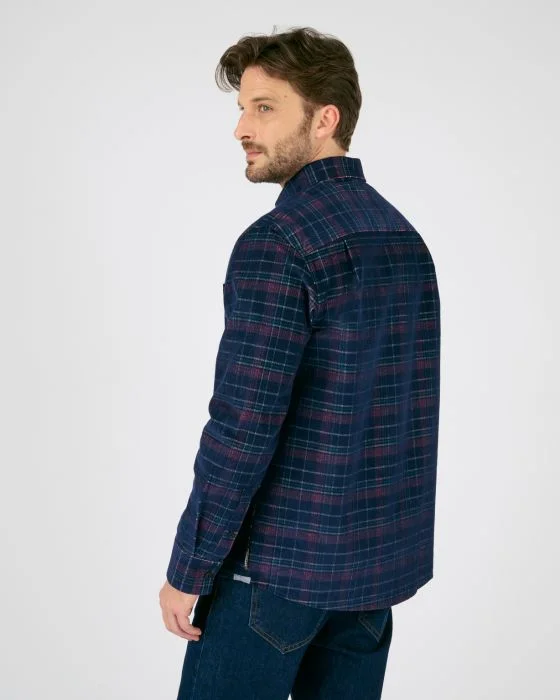 Surchemise ample manches longues velours
