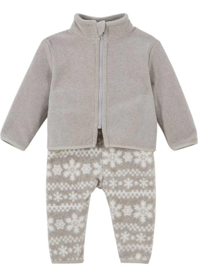 Baby Fleecejacke + Fleecehose (2-tlg. Set)