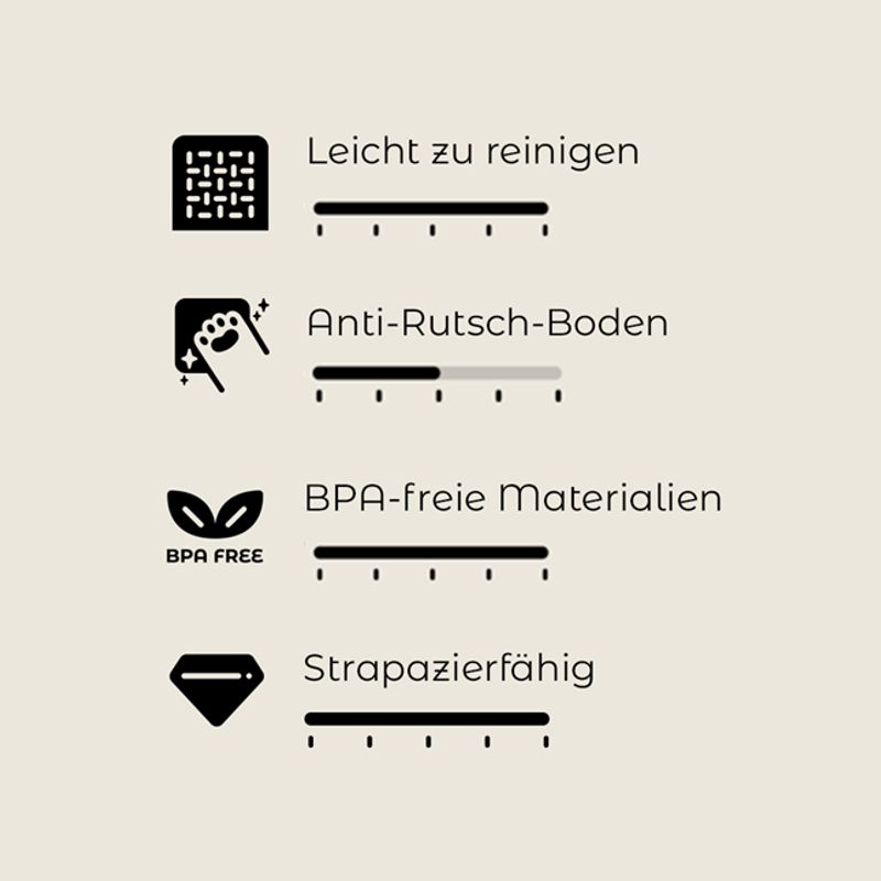 TIAKI Premium Silikon-Napf, sand zu TOP-Preisen