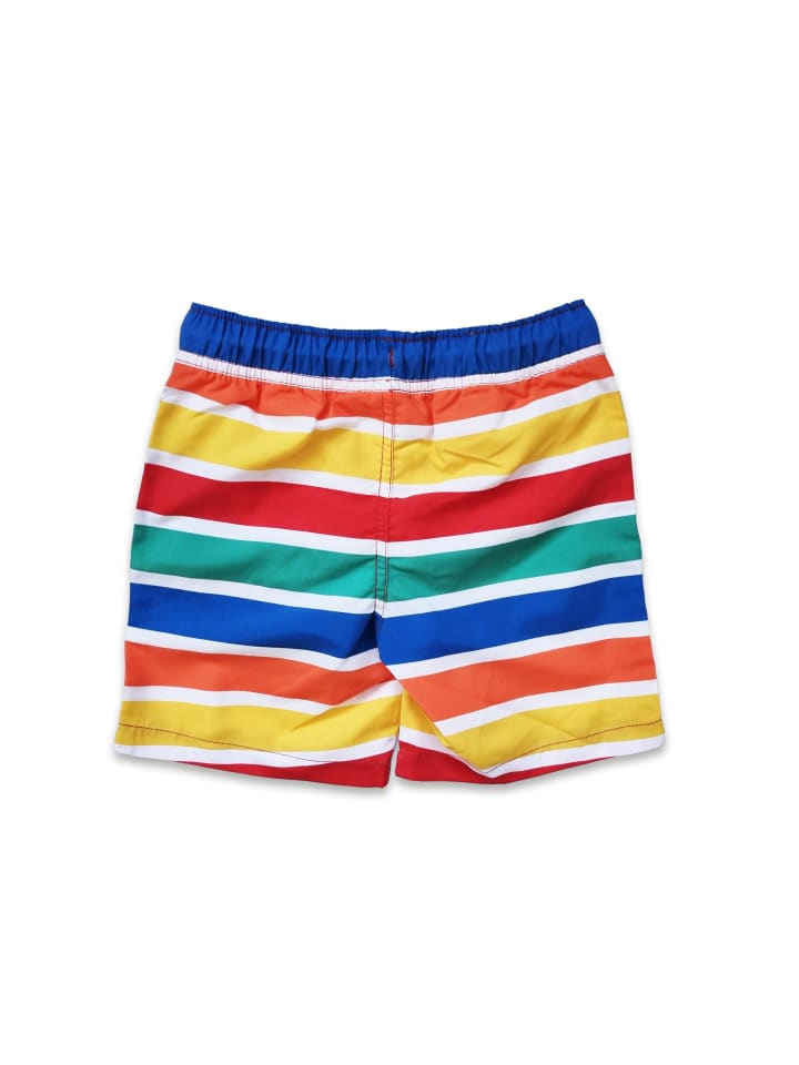 Toby Tiger Schwimmshorts mit Happy Streifen in bunt günstig kaufen