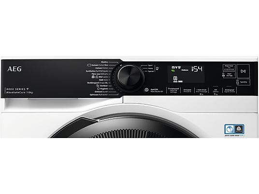 AEG Warmtepomp droogkast AbsoluteCare Série 8000 A+++ (TR88A64C)