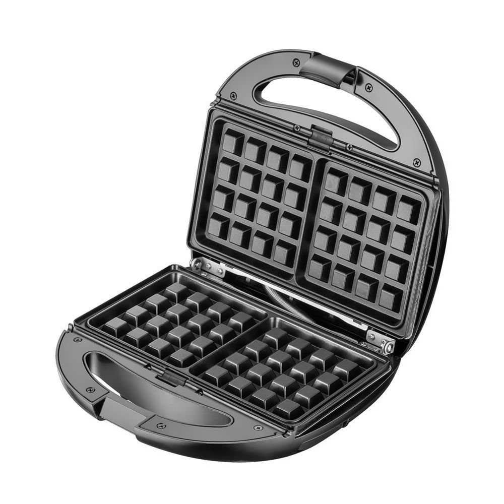 Camry Sandwichmaker CR 3057, 1200 W, 6in1, Waffelmaker, Waffeleisen, Nussmaker, Omelettemaker, Kontaktgrill