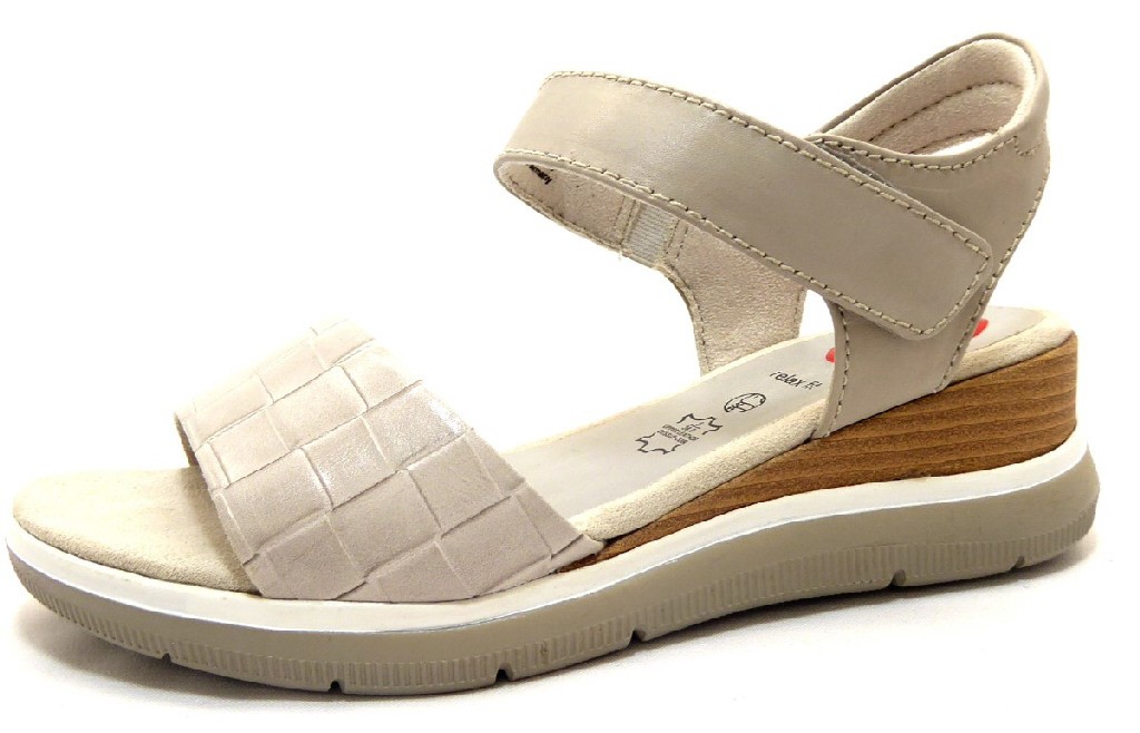 JANA Klassische Sandalen grau