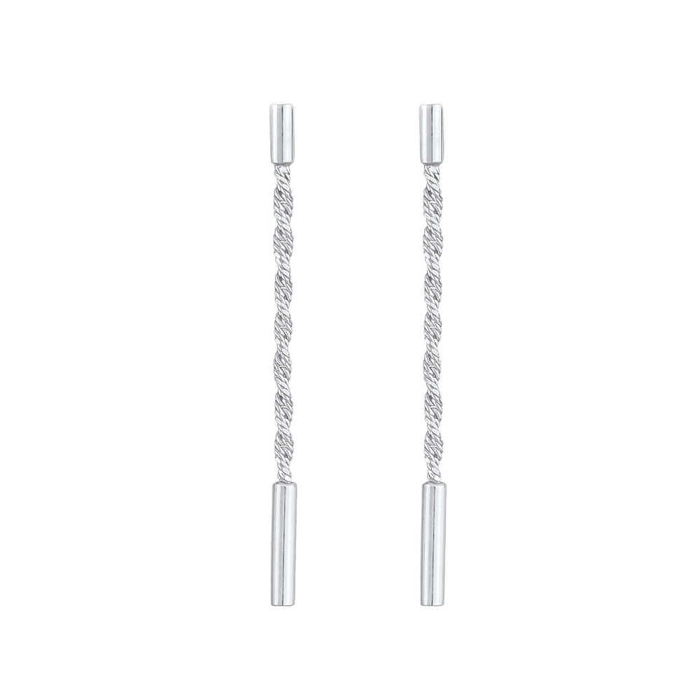 Elli Elli Boucles d'Oreilles Boucles d'oreilles dames Collier à cordon Rod Design Tren Boucles d'oreilles