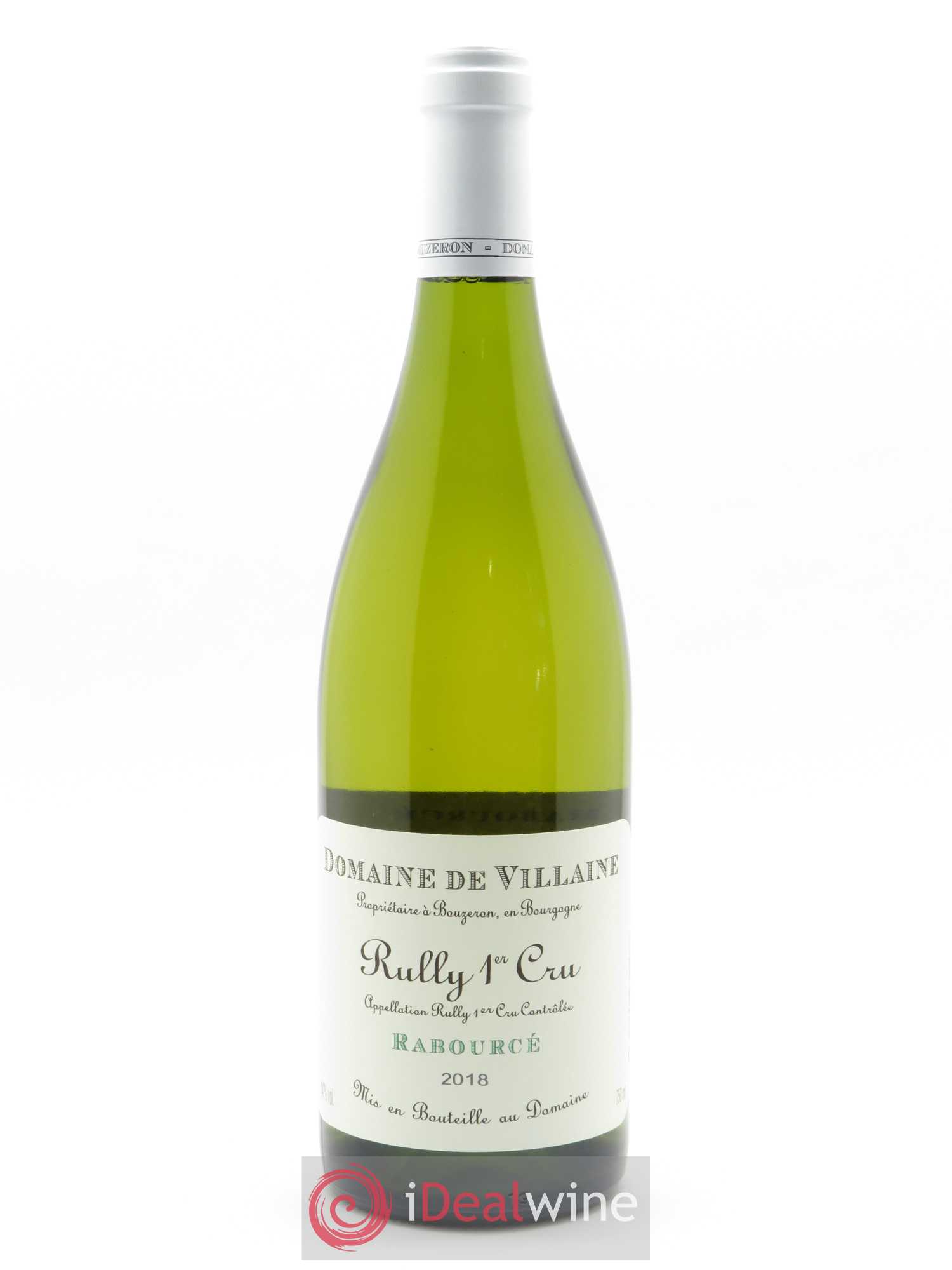 Rully 1er Cru Rabourcé Domaine de Villaine  2018 - Lot de 1 Bouteille
