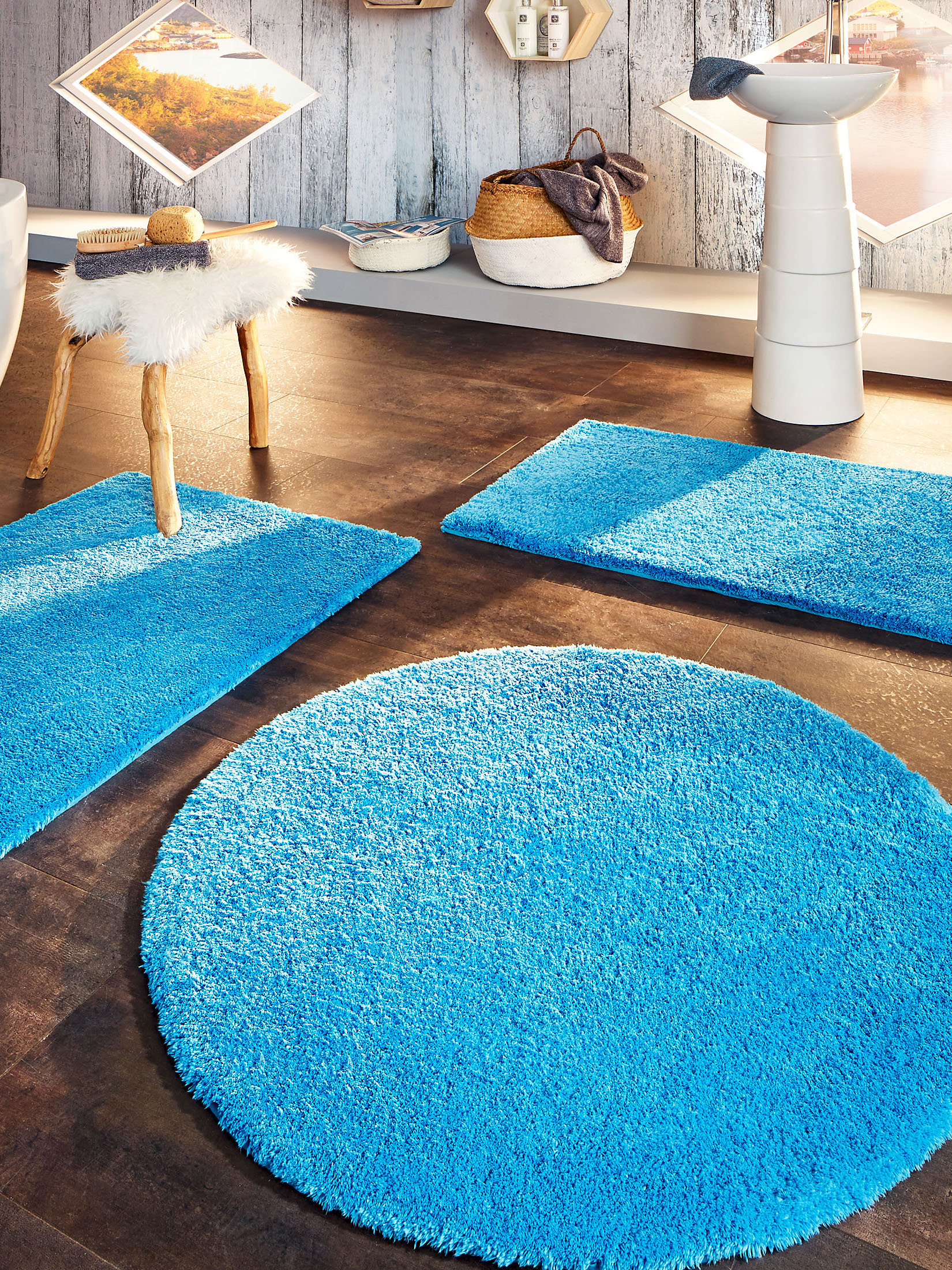 Santana Badematte, Blau