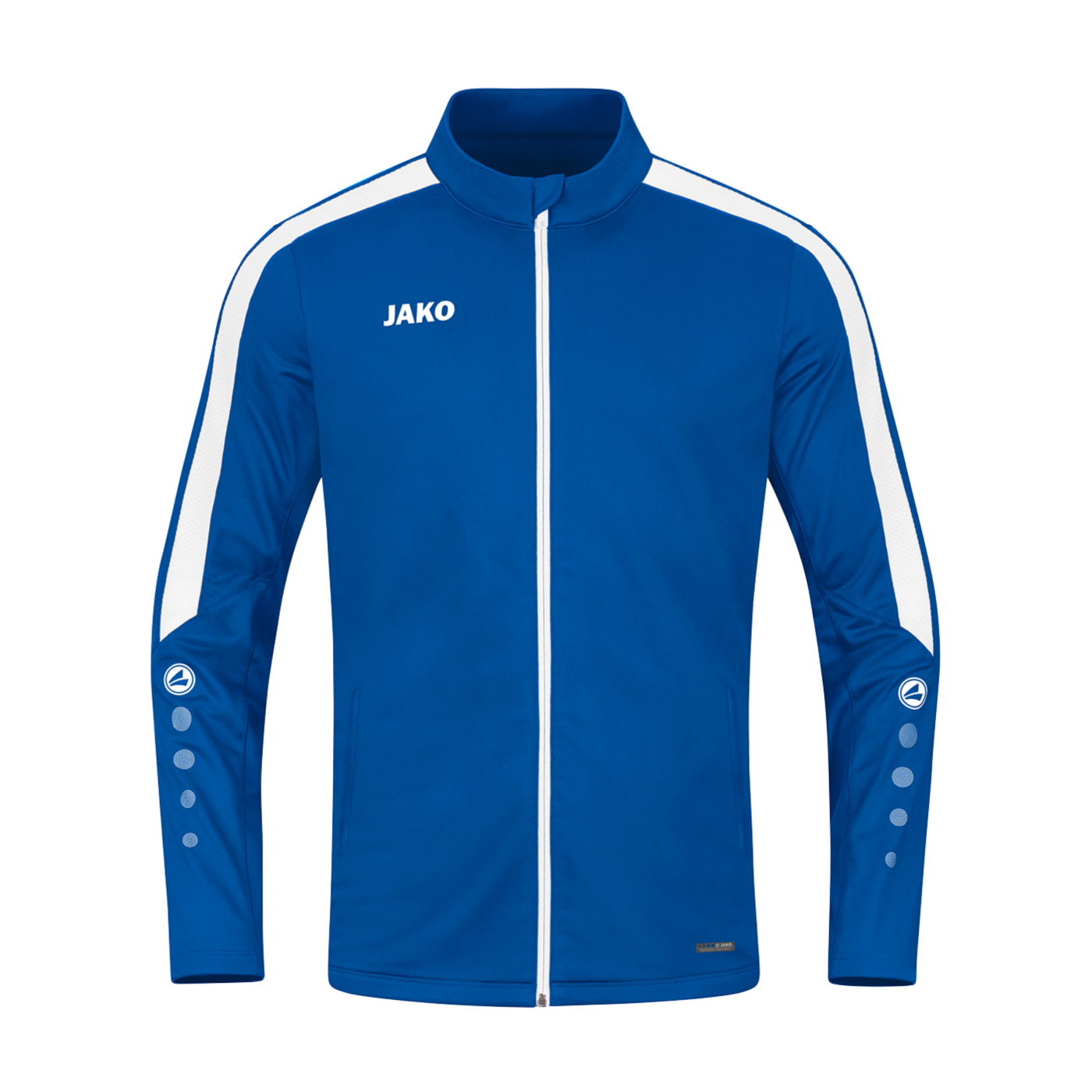 JAKO Power Polyesterjacke Blau Weiss F400