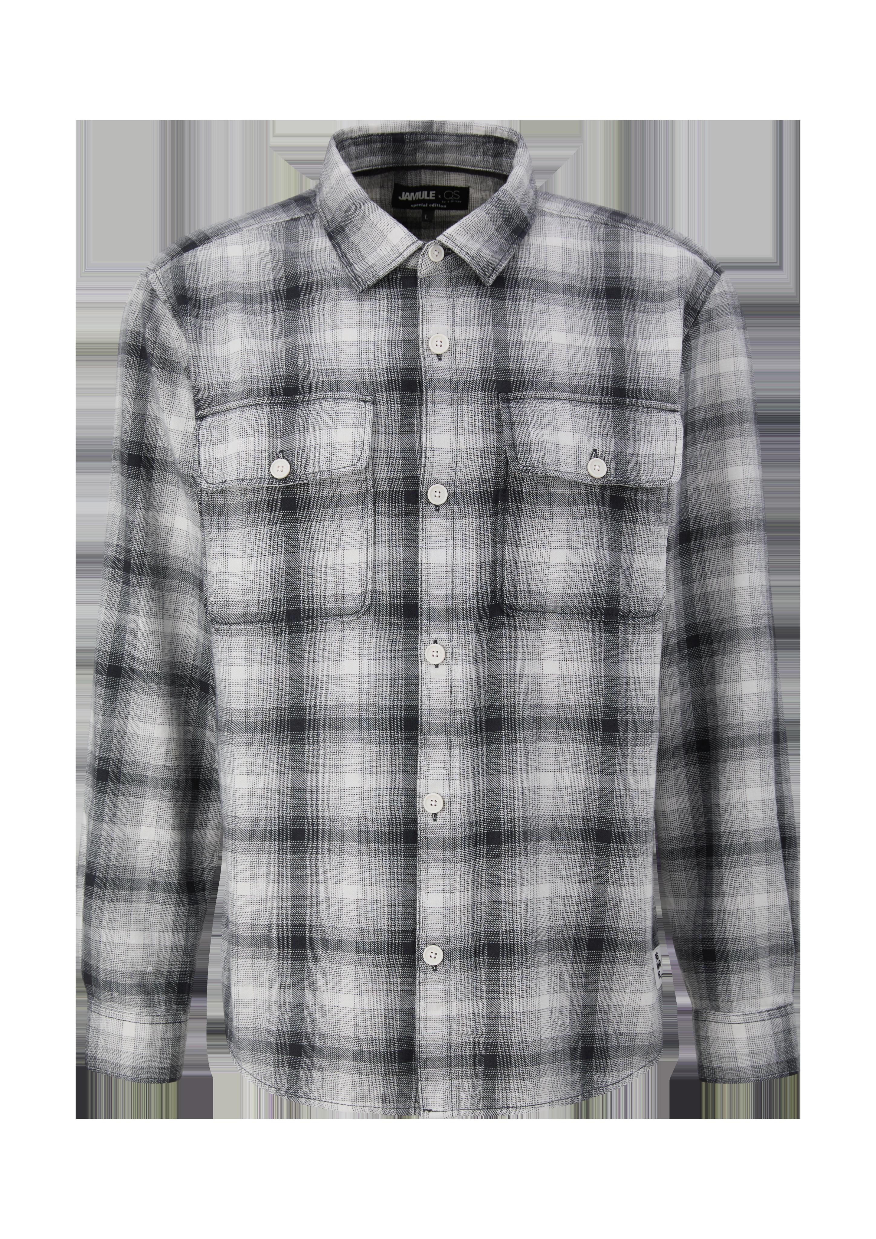 QS x JAMULE Flanellhemd mit Karomuster  2127144-98N0
