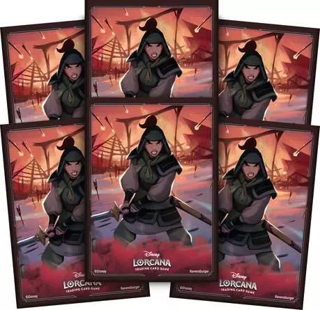 Disney Lorcana: Aufstieg der Flutgestalten - Kartenhüllen Mulan