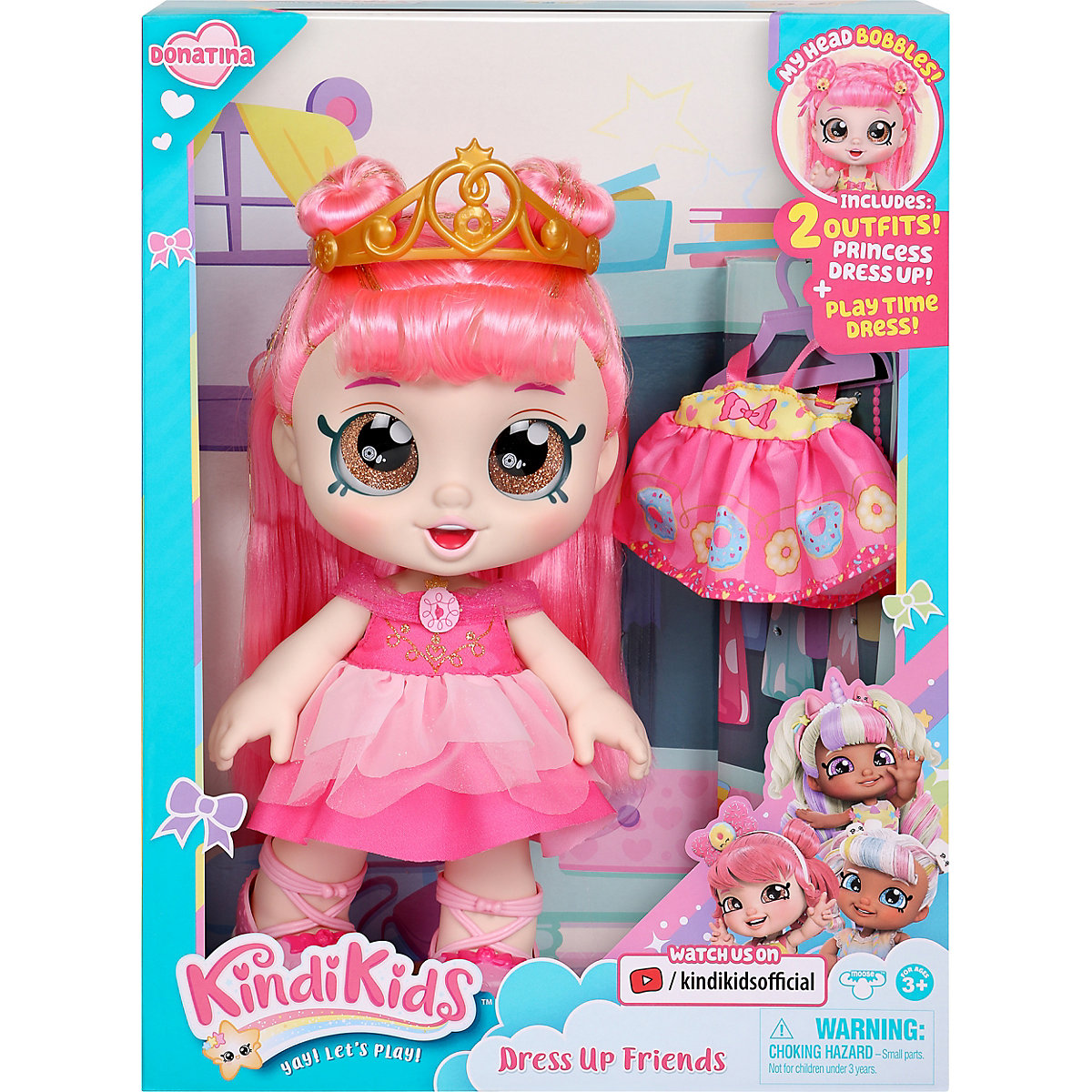 Kindi Kids™ Freundinnen zum Verkleiden Donatina Princess