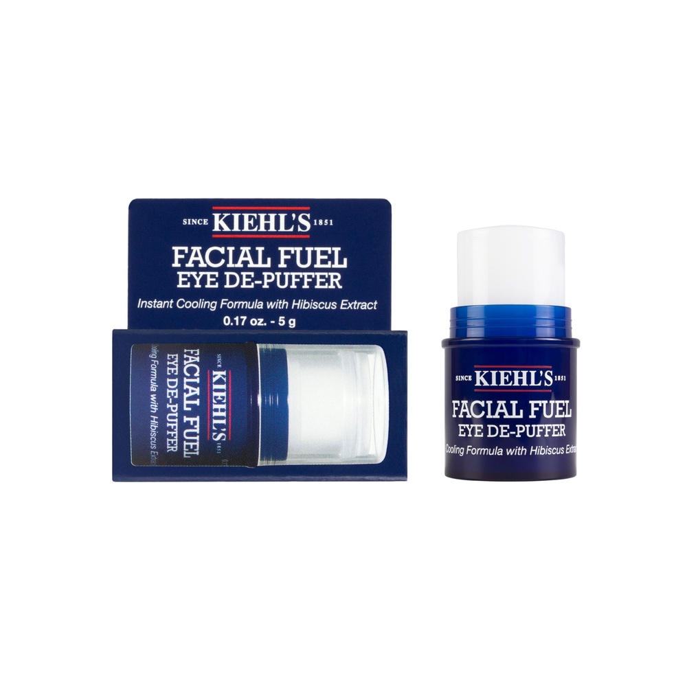 kiehl's Facial Fuel Eye De-Puffer Stick contour des yeux anti-poches pourhommes