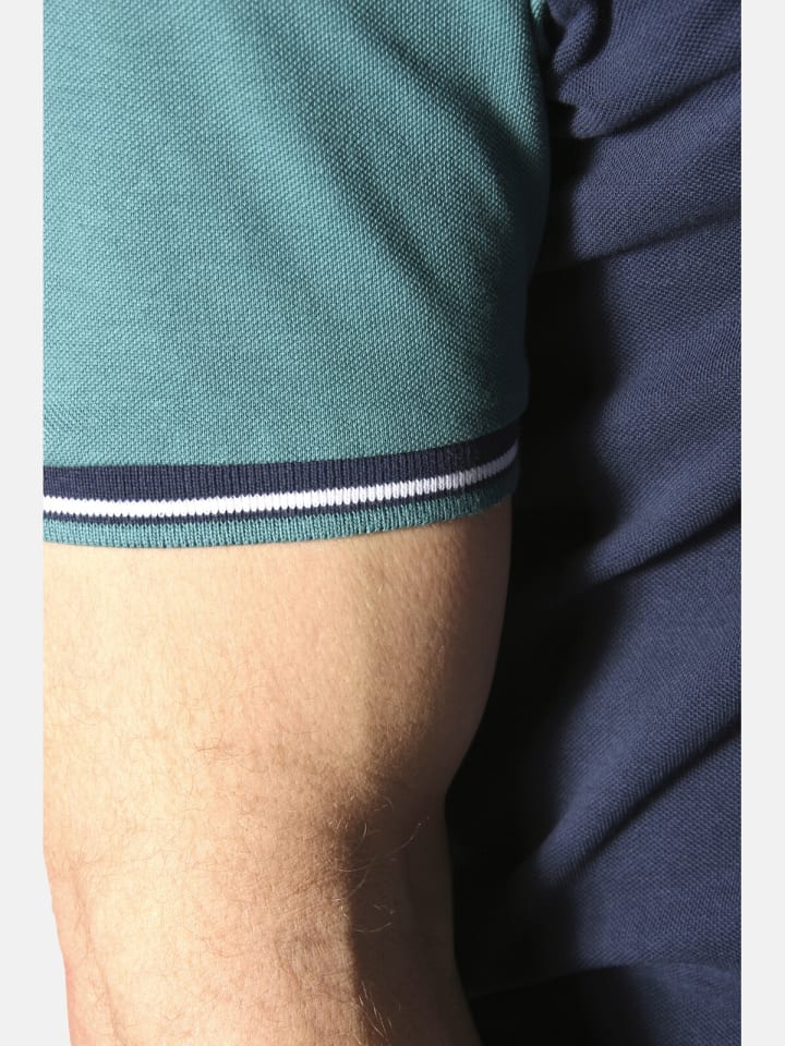 Jan Vanderstorm Poloshirt OLEJORN in dunkelblau günstig kaufen