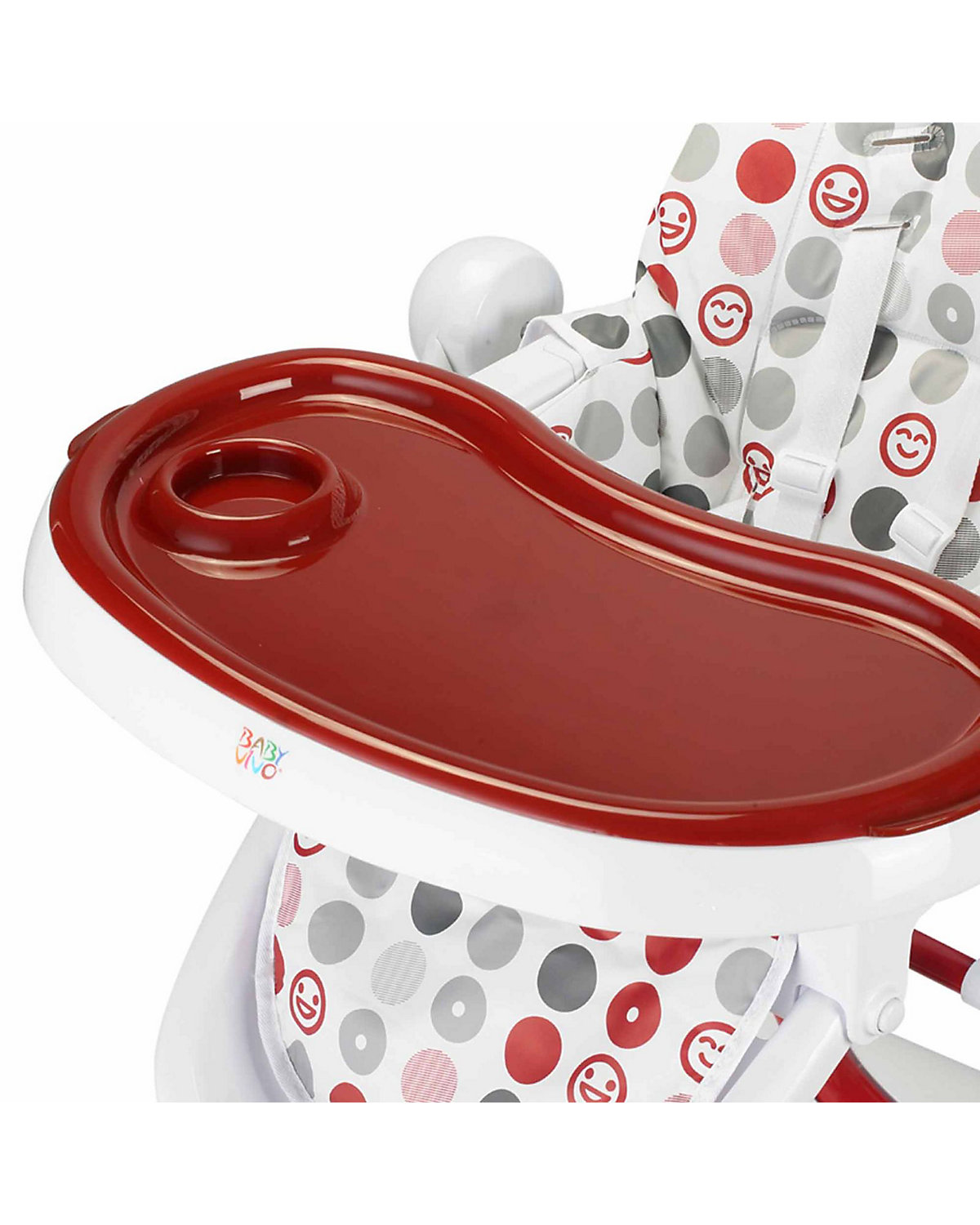 Design Kinderhochstuhl aus Kunststoff Tippy