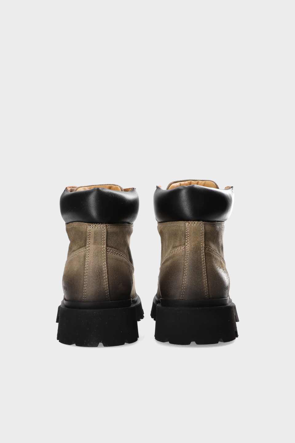 CPH171M waxed suede black/olive