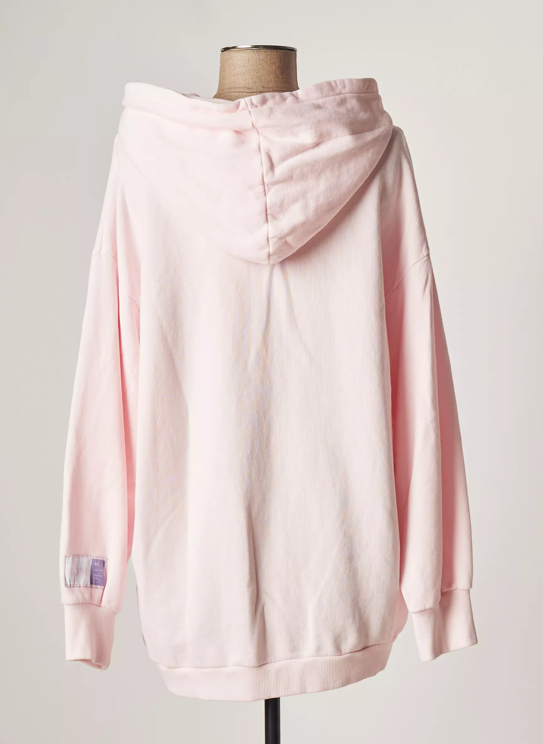 Margaux Lonnberg Sweat Capuche Femme couleur rose