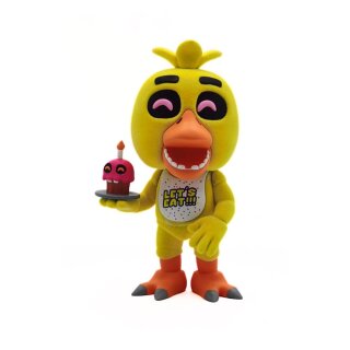 Youtooz: Five Night's at Freddy Vinyl Figur - Chica Flocked