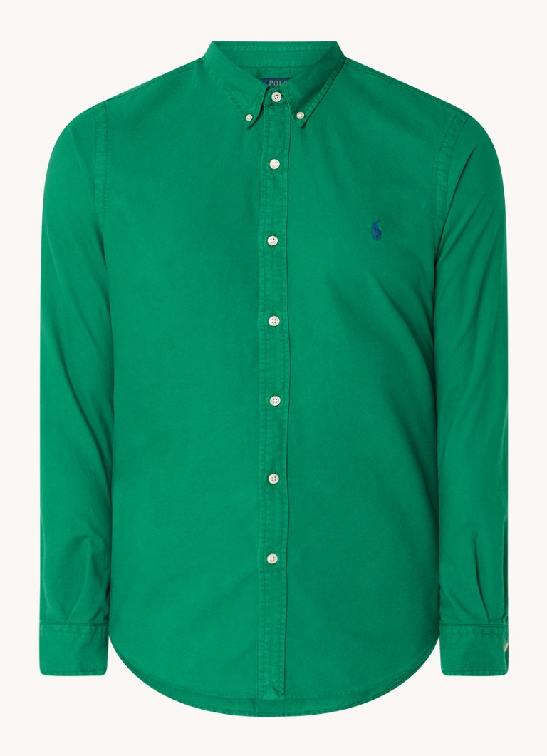 Ralph Lauren slim fit košulja s ovratnikom na kopčanje