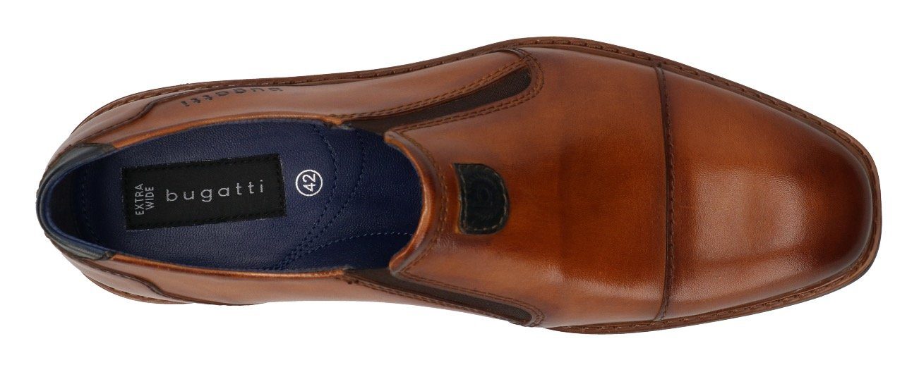 bugatti Slipper im Used Look, Weite G