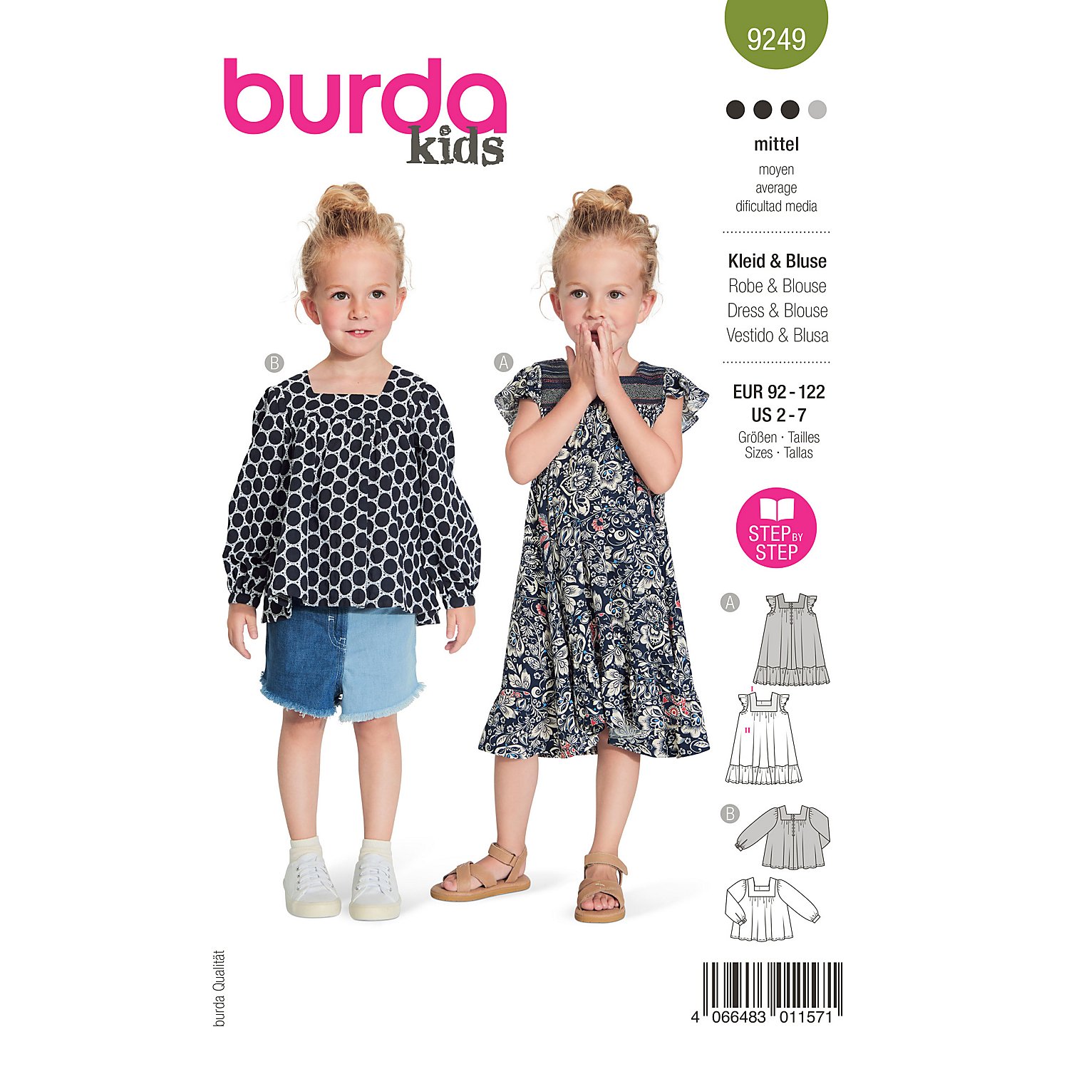burda Schnitt 9249 