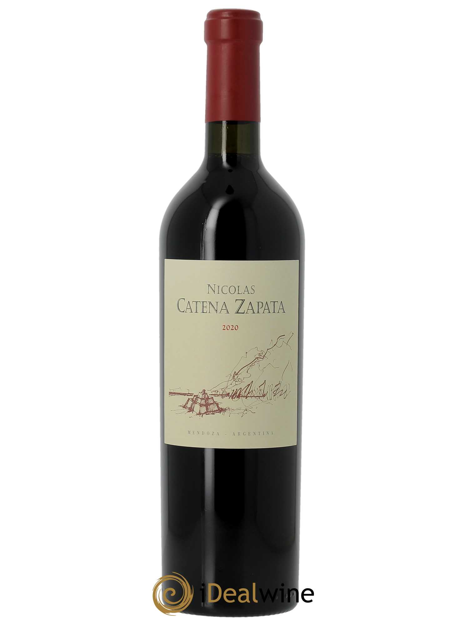 Mendoza Catena Zapata Nicolas (CBO à partir de 6 BTS) 2020 - Lot de 1 Bouteille