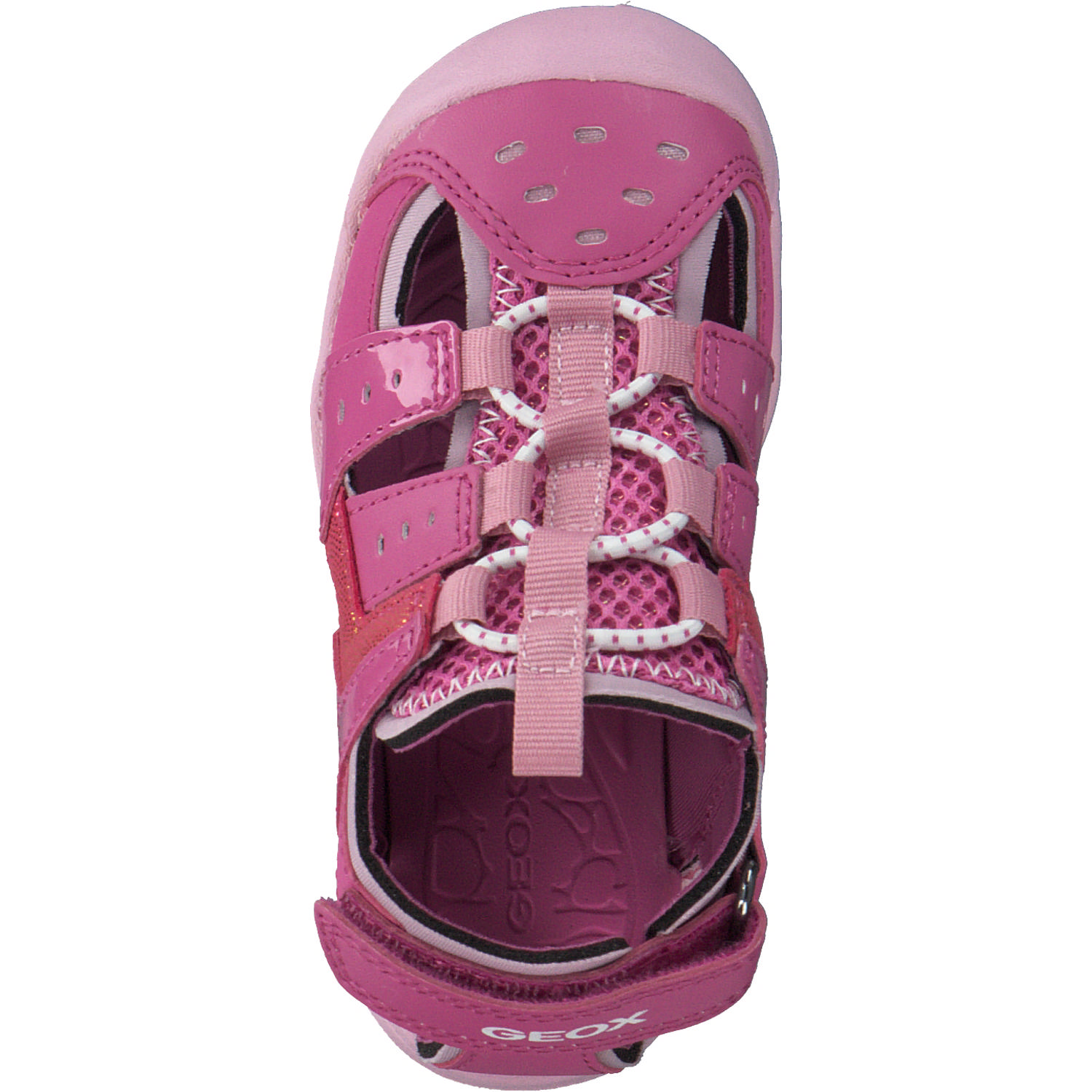 Geox J026AA, Sandalen (Kinder), Kinder, Rosa