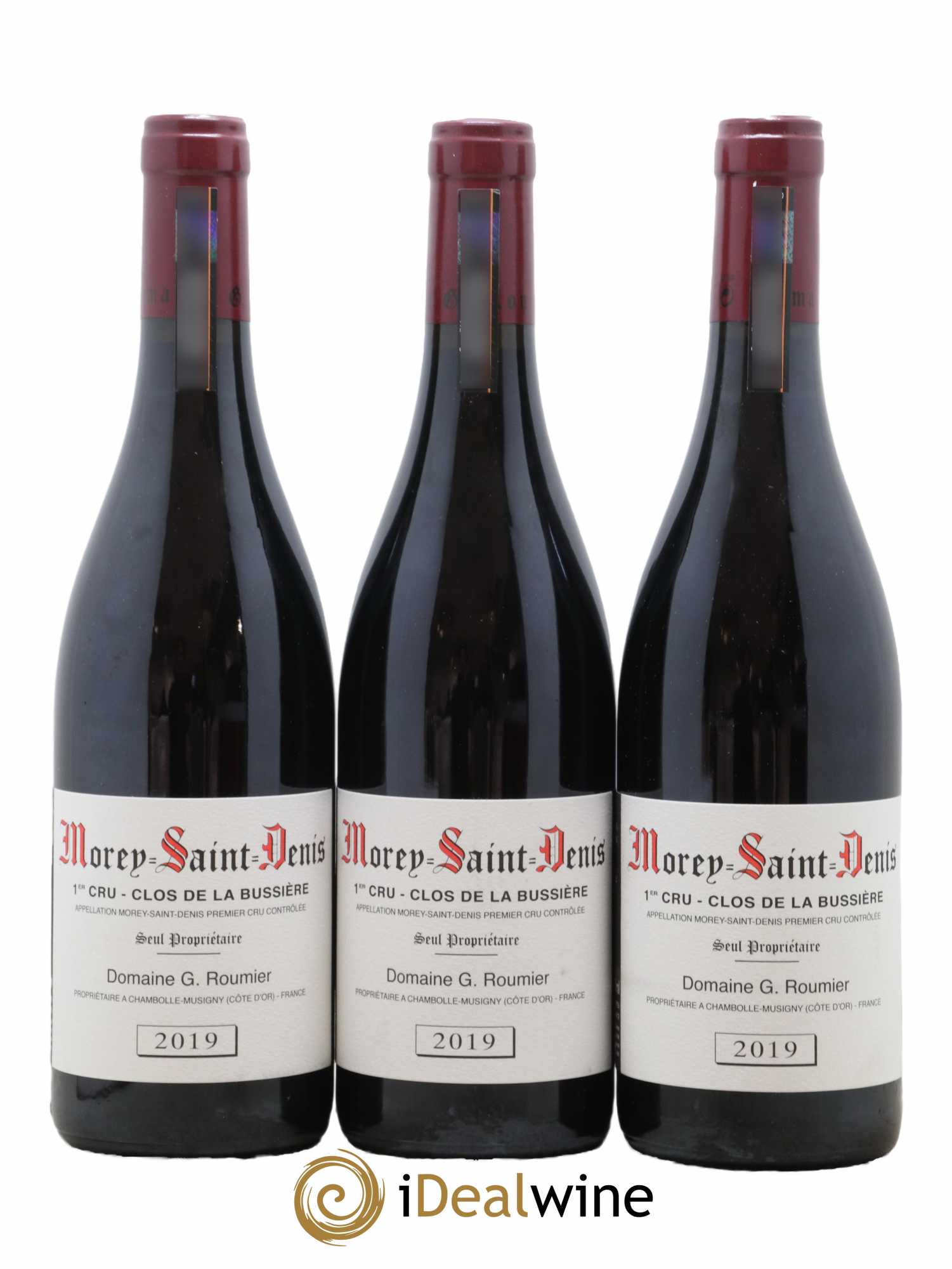 Morey Saint-Denis 1er Cru Clos de la Bussière Georges Roumier (Domaine)  2019 - Lot de 3 Bouteilles