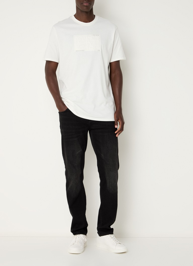 Armani Exchange T-krekls ar izšuvumu no logotipa
